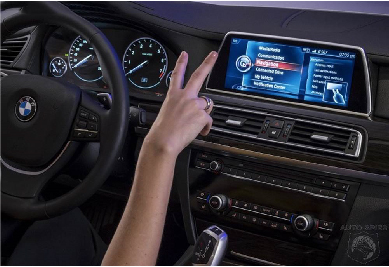BMW Air Touch system CES 2016 auto trends