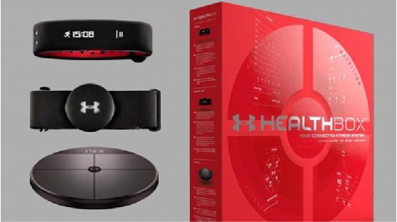 Under Armour Health Box mhealth wearable CES 2016 trends