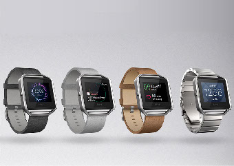 fitbit blaze mhealth wearable CES 2016 trends