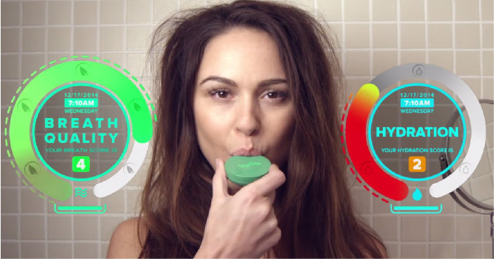 Mint by Breathometer and Philips Sonicare technology in healthcare CES 2016 trends