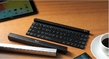 LG Folding Keyboard CES 2016 trends