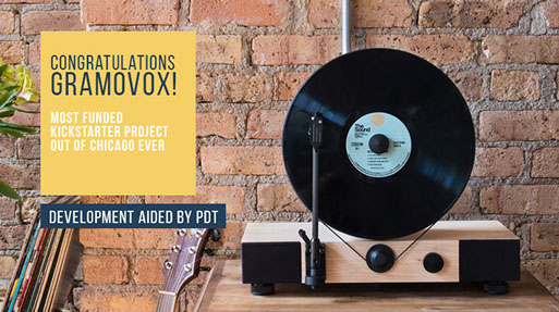 Gramovox Floating Record Player