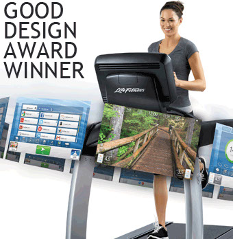 Good Design Award for Life Fitness UI