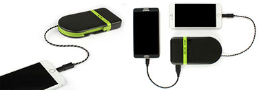 Reeljuice charger plugged in multiple devices