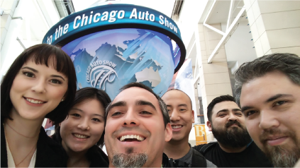 Product Development Technologies (PDT) Team at the Chicago Auto Show 2017